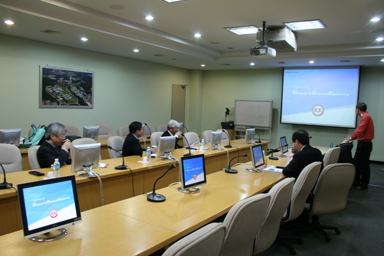 동경AIIT총장 일행 학과 방문